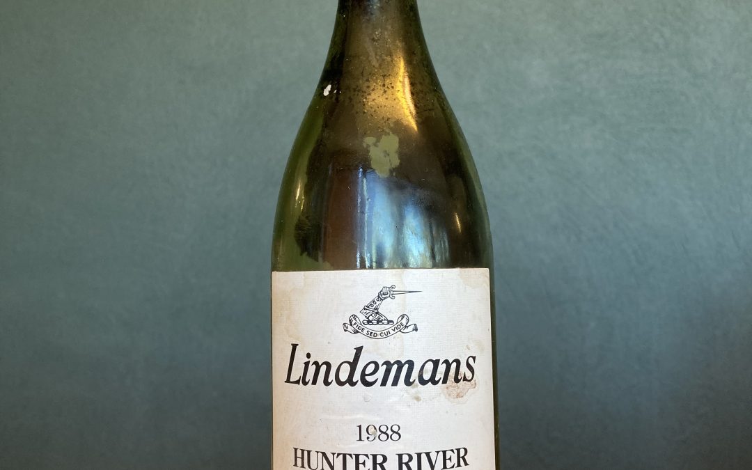 1988 Lindemans Hunter River Burgundy Reserve Bin 7600