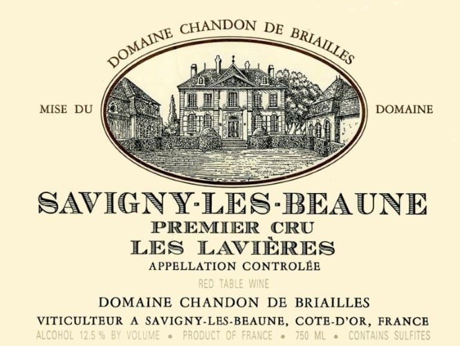 1999 Domaine Chandon Briailles Savigny-Les-Beaune Premier Cru Les Lavieres