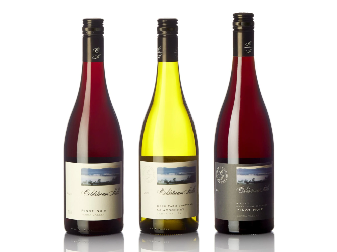 Three top Coldstream Hill wines